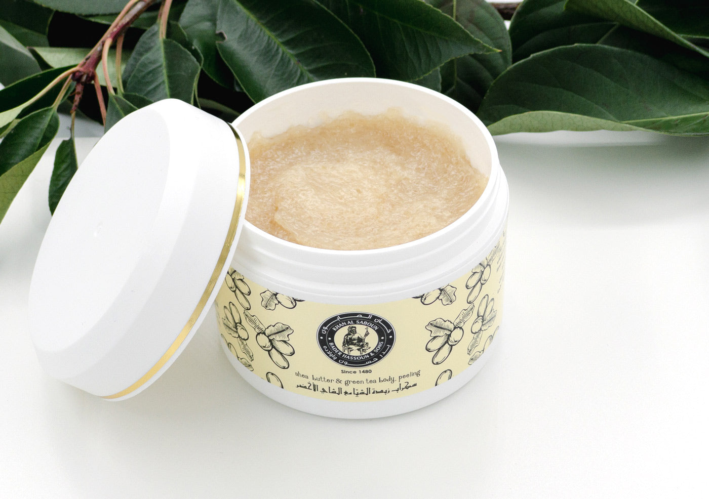 Shea Butter Scrub with Green Tea