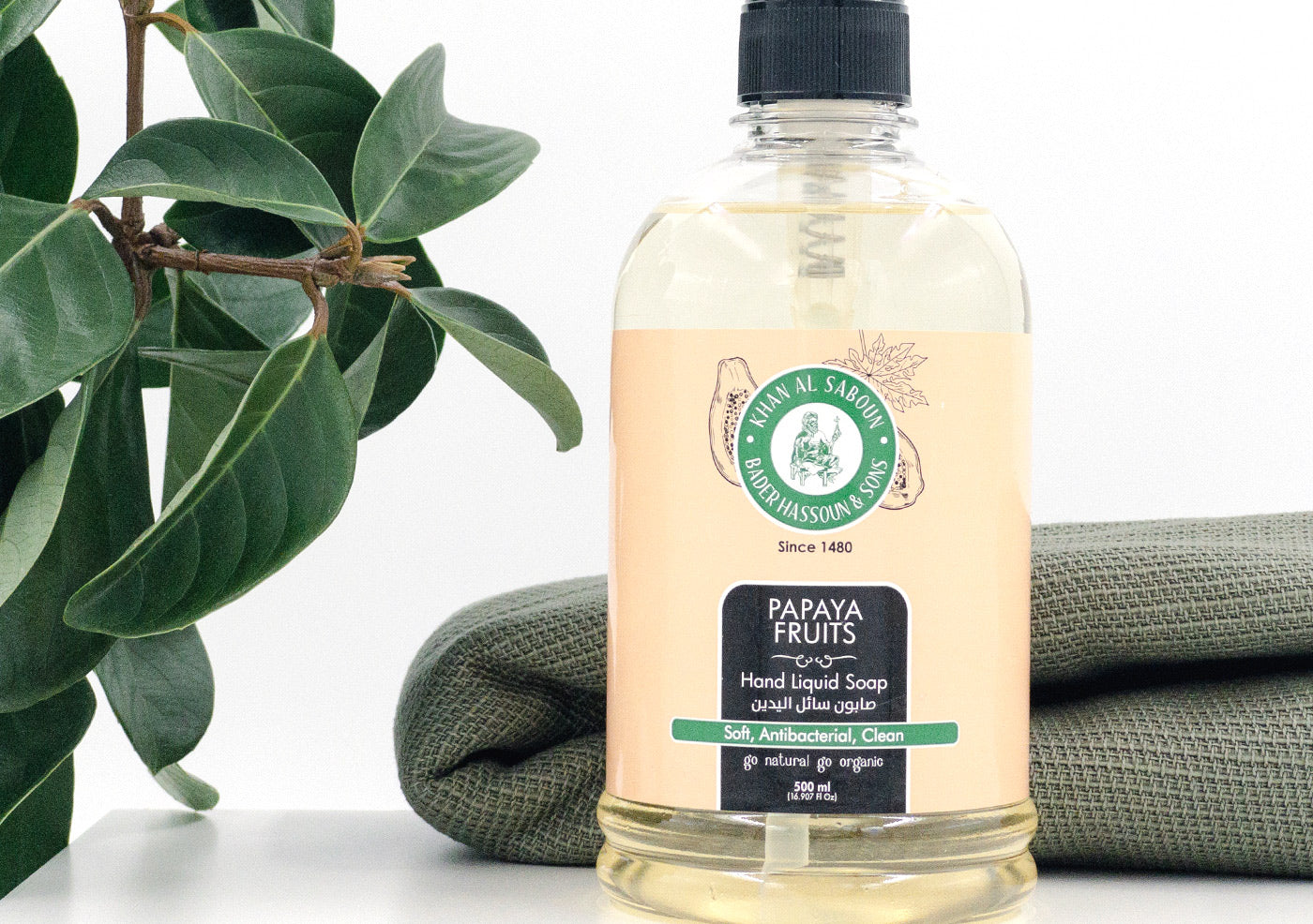 Fruity Papaya Liquid Soap