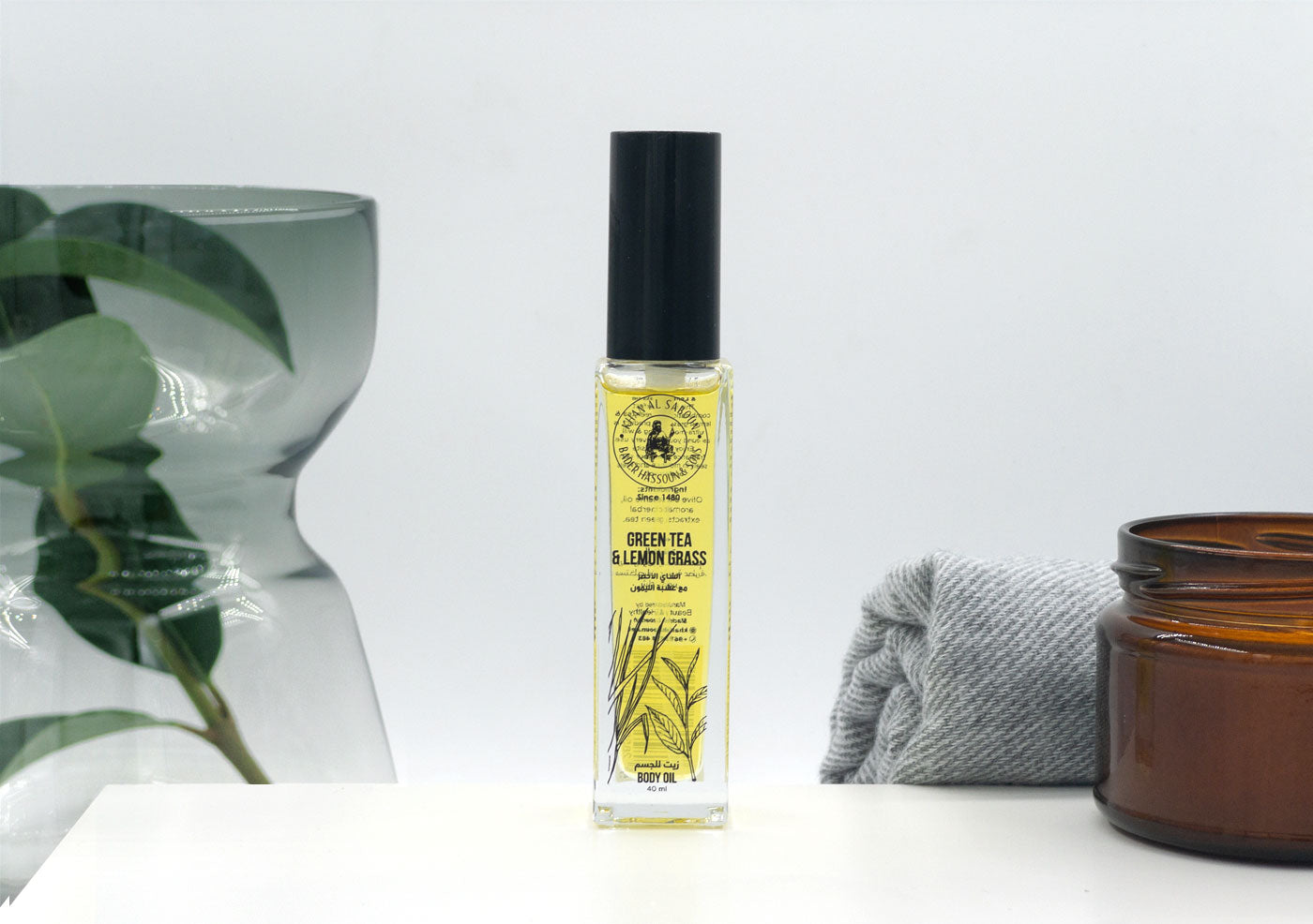 Green tea & Lemon Grass Aromatherapy Oil